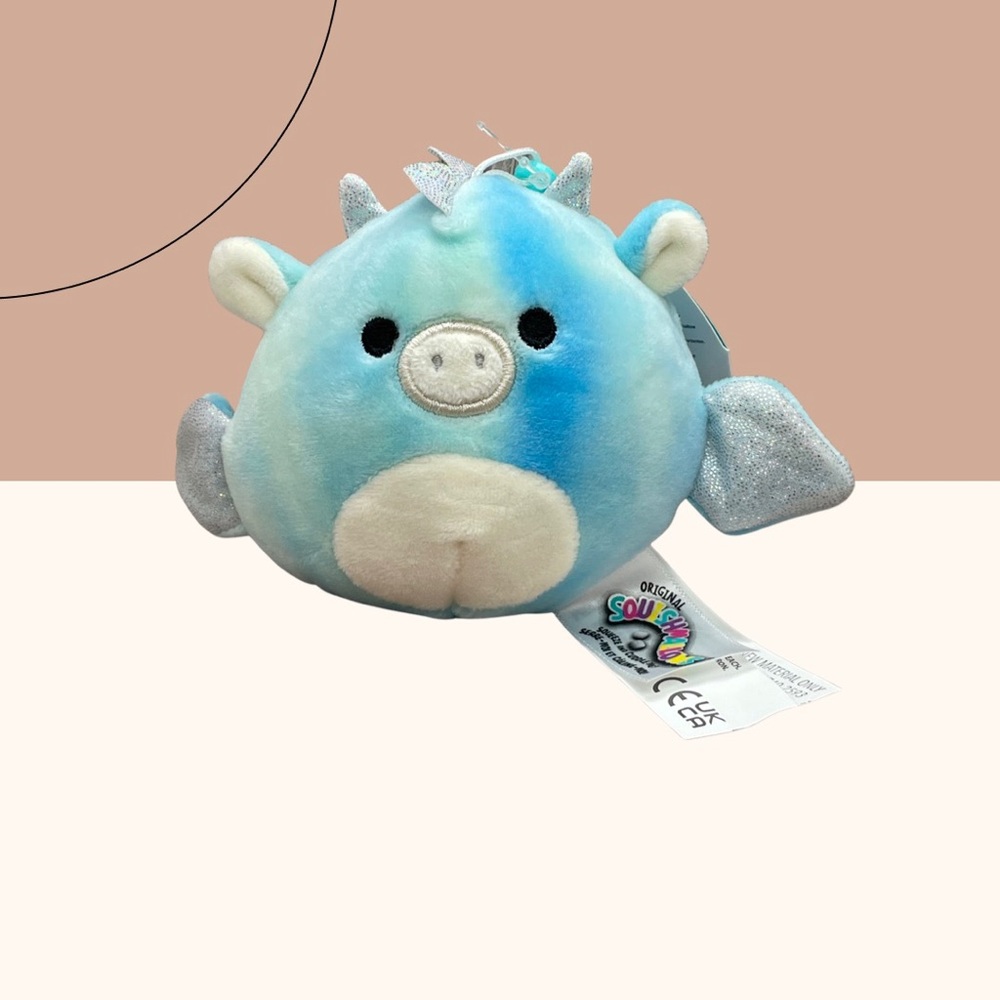 Keith the Dragon Squishmallow Clip